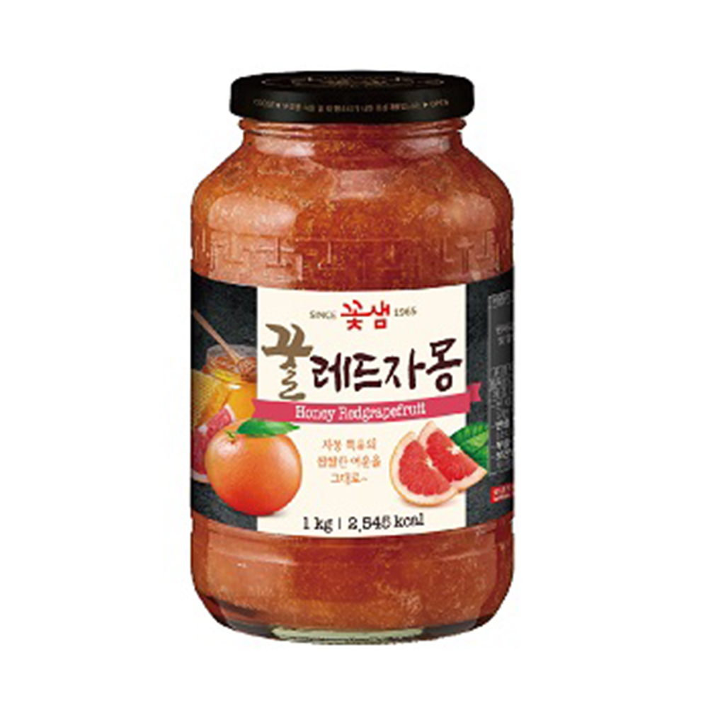 꿀샘 꿀레드자몽차