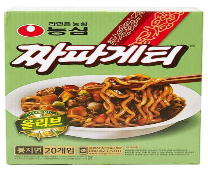 농심 올리브짜파게티 140g x 20